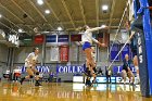 Volleyball vs MHC  Wheaton Women's Volleyball vs Mount Holyoke College. - Photo by Keith Nordstrom : Wheaton, Volleyball